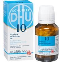 DHU BIOCHEMIE 10 Natrium sulfur.D 6 Comprimidos