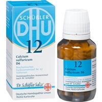 DHU BIOCHEMIE DHU 12 Calcium sulfur. D 6 Comprimés