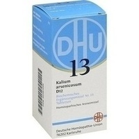 DHU BIOCHEMIE 13 Kalium arsenicosum D 12 Comprimidos