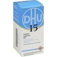 DHU BIOCHEMIE 15 Kalium jodatum D 12 Comprimidos