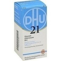 DHU BIOCHEMIE 21 Zincum chloratum D 12 Comprimidos