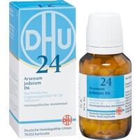 DHU BIOCHEMIE 24 Arsenum jodatum D 6 Comprimidos