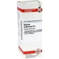 NATRIUM SULFURICUM D 6 Dilution