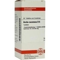 ARALIA RACEMOSA D 6 Tabletten