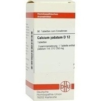 CALCIUM JODATUM D 12 Tabletten