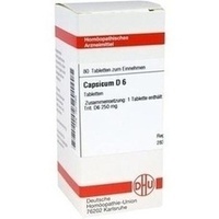 CAPSICUM D 6 Tabletten