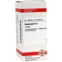 CAPSICUM D 12 Tabletten