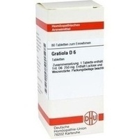 GRATIOLA D 6 Tabletten