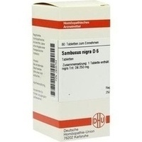 SAMBUCUS NIGRA D 6 Tabletten