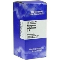 Biochemie 17 Manganum Sulfuricum D6 Tabletten