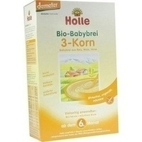 HOLLE Organic baby porridge 3 grains
