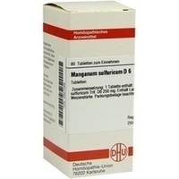 MANGANUM SULFURICUM D 6 Tabletten