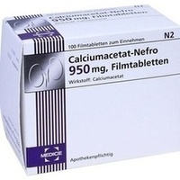 CALCIUMACETAT NEFRO 950 mg Filmtabletten