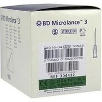 BD MICROLANCE Cannula 21 G 1 1/2 0,8x40 mm