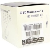BD MICROLANCE Cánula 22 G 1 1/4 0,7x30 mm