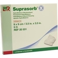 SUPRASORB X HydroBalance Wundverb.9x9 cm