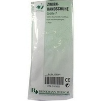 HANDSCHUHE Zwirn BW Gr.7 weiß