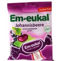 EM-EUKAL Bonbons Johannisbeere gefüllt zuckerfei