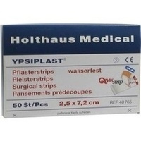 PFLASTERSTRIPS YPSIPLAST wasserfest 2,5x7,2 cm