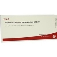 WALA MEMBRANA SINUUM PARA. GL D 30 Ampollas