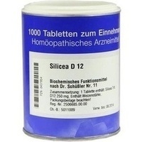 Biochemie 11 Silicea D12 Tabletten