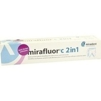 MIRADENT Zahncreme+Zahnseide mirafluor c 2in1
