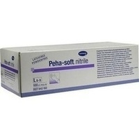 PEHA-SOFT nitrile Unt.Handsch.unste.puderfrei L