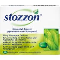 STOZZON clorofila pastillas recubiertas