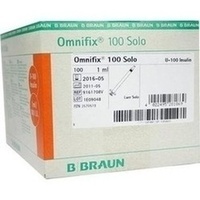 OMNIFIX Insulin Einm.Spr.f.U 100 Insulin 1ml