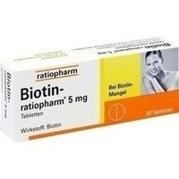 BIOTIN RATIOPHARM 5 mg Tablets