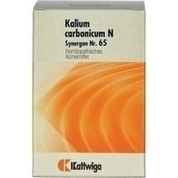 SYNERGON 65 Kalium carb. N Tabletten