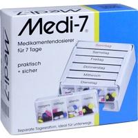 MEDI 7 Medikamentendosierer für 7 Tage weiß