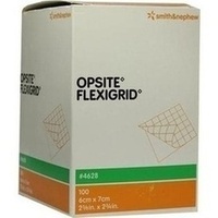 OPSITE Flexigrid transp.Wundverb.7x6cm steril