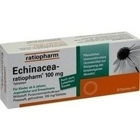 ECHINACEA RATIOPHARM 100 mg Tablets