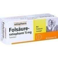 ACIDE FOLIQUE RATIOPHARM 5 mg Comprimés