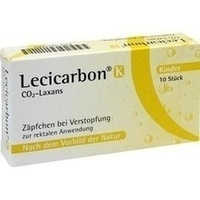 LECICARBON E CO2 Laxans supposte per bambini