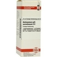 ANTIMONIUM SULFURATUM aurantiacum D 6 Dilution