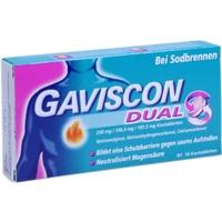 GAVISCON Dual 250mg/106,5mg/187,5mg compresse da masticare