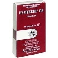 SANUM EXMYKEHL D 3 Suppositoires
