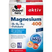 DOPPELHERZ Magnesio 400 mg Tabletas