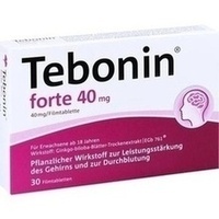 TEBONIN forte 40 mg Tabletas recubiertas