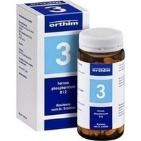 Biochemie Orthim Nr.3 Ferrum Phosphoricum D12 Tabletten