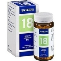 Biochemie Orthim Nr.18 Calcium Sulfuratum D12 Tabletten