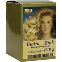 BIOTINE PLUS Capsules pour cheveux en zinc