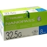 TERUMO NANOPASS 32,5G Pen Kanüle 0,22x8mm