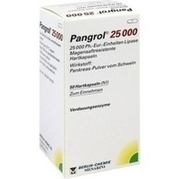 PANGROL 25.000 capsule rigide con rivestimento pillole gastroresistente