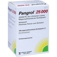 PANGROL 25.000 capsule rigide con rivestimento pillole gastroresistente