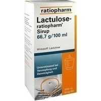 LACTULOSE Ratiopharm Sirop