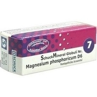 SCHUCKMINERAL glóbulos 7 Magnesium phosphoricum D6