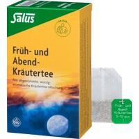 FRÜH- UND ABEND-Kräutertee Bio Salus Filterbeutel